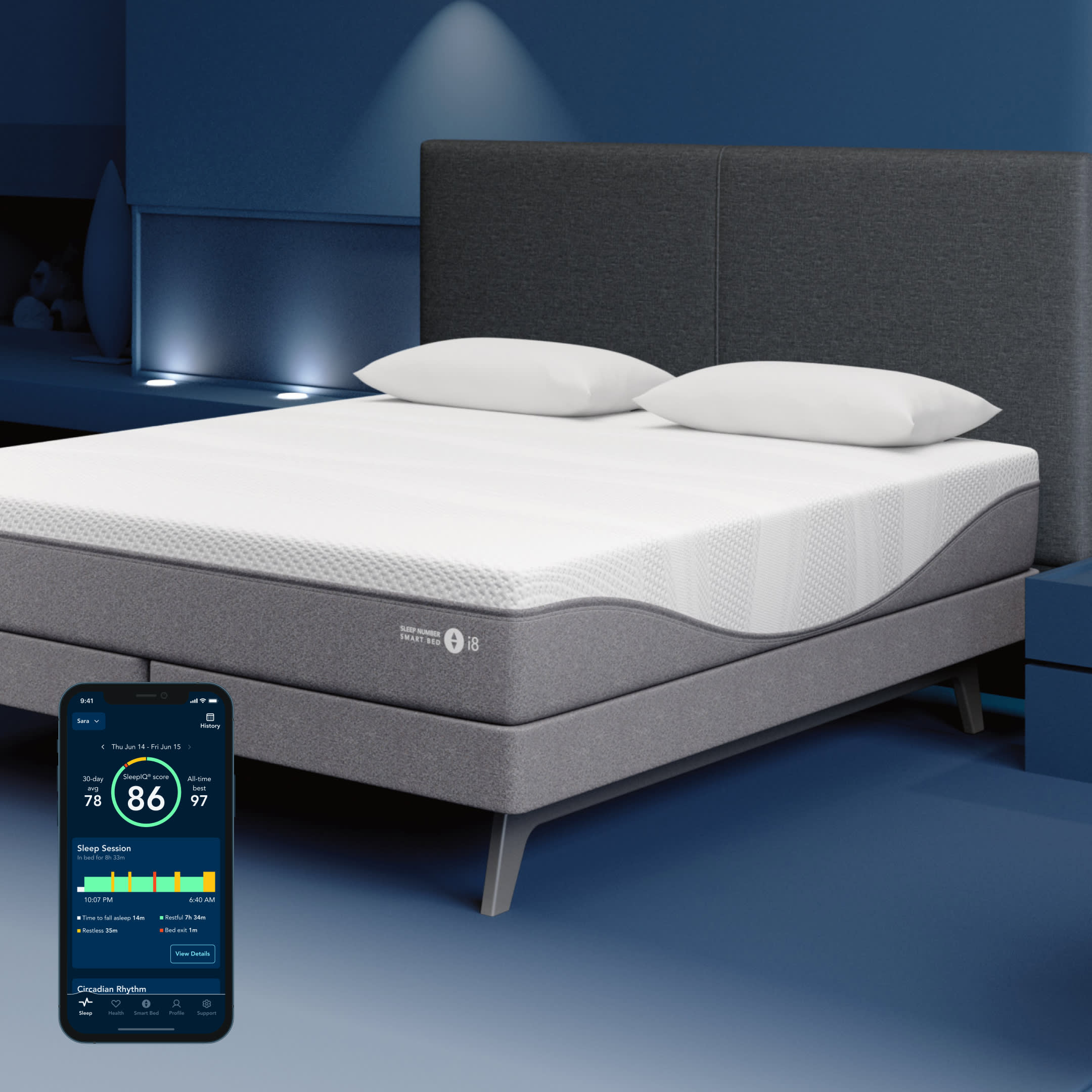 Sleep number online mattress